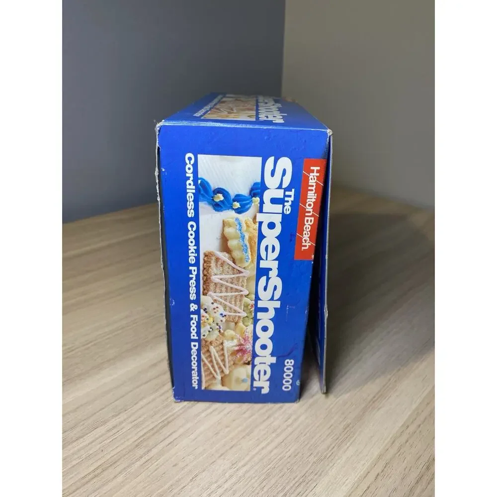Hamilton Beach The Super Shooter Cordless Cookie Press & Food Decorator